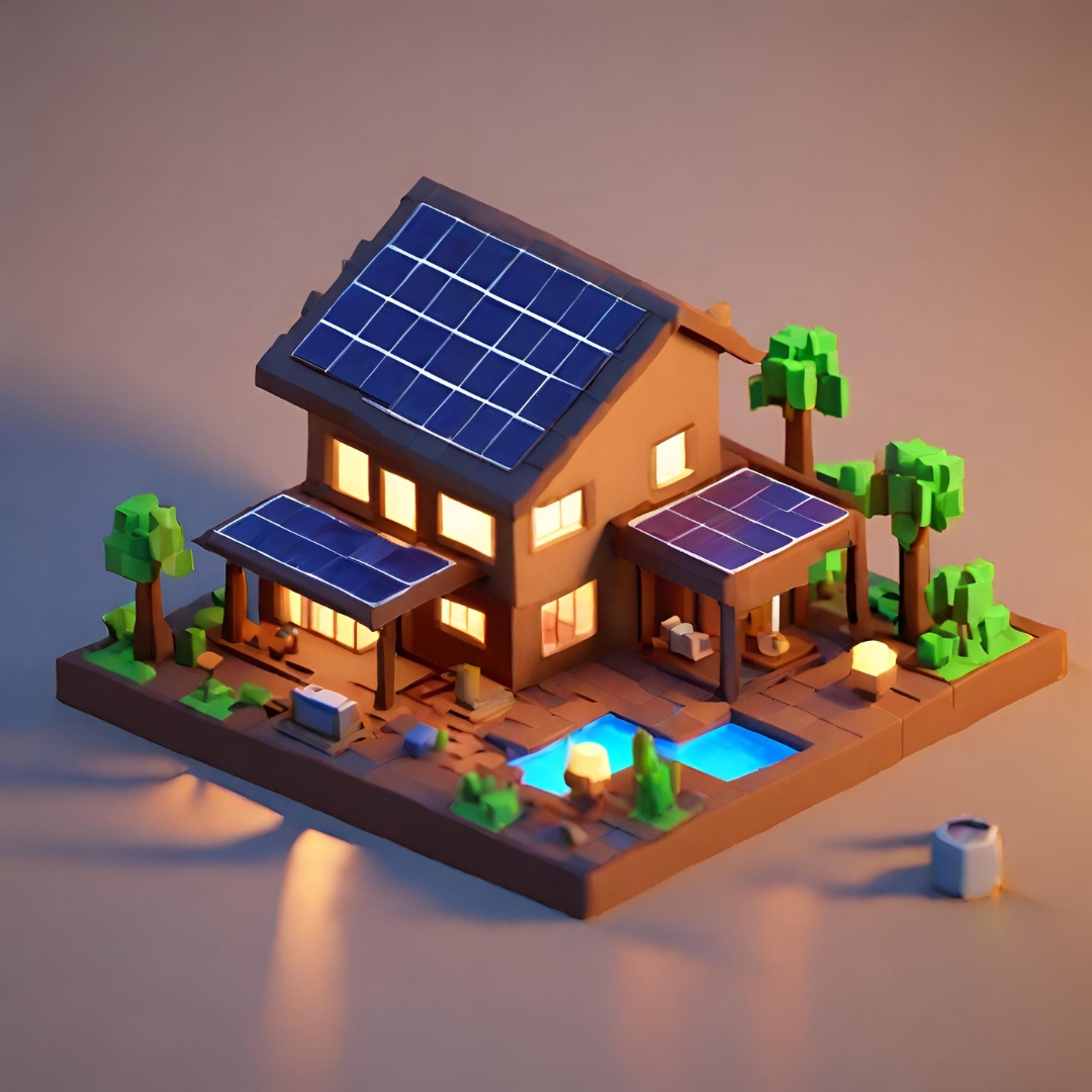 Solar Home Lighting System